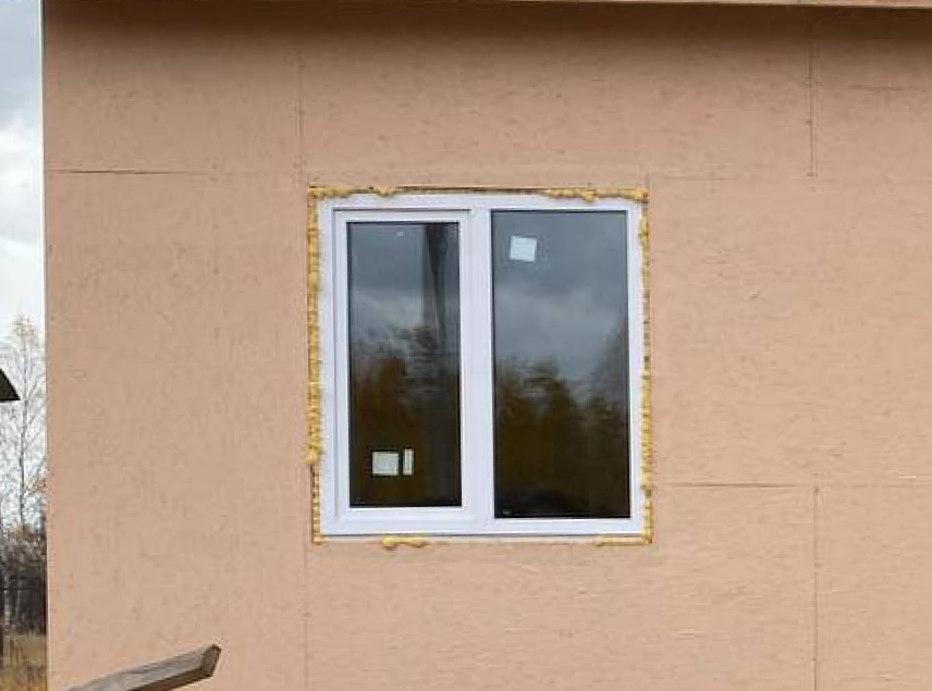 Установка откидных окон для коттеджа